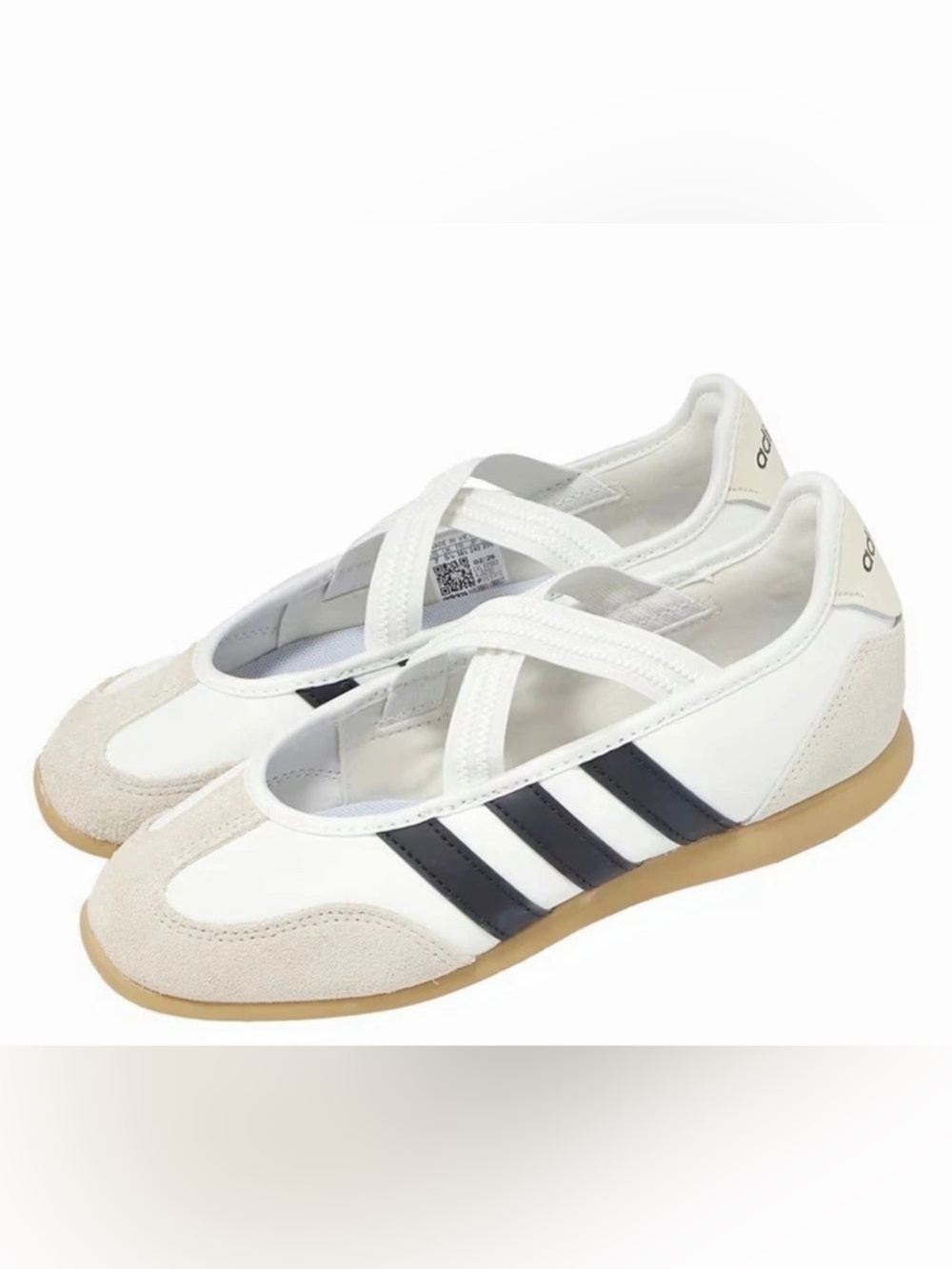 adidas Originals Taekwondo Mei Ballet White & Black Sneakers